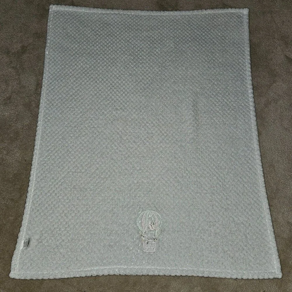 Unicorn Hot Air Balloon Baby Blanket Soft Fleece RN 36753 White Waffle Weave